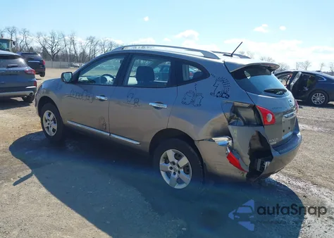2014 Nissan Rogue Select S from USA, damaged, VIN JN8AS5MV2EW709104